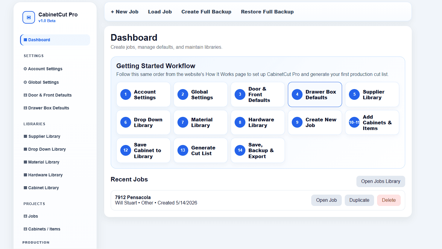 Dashboard