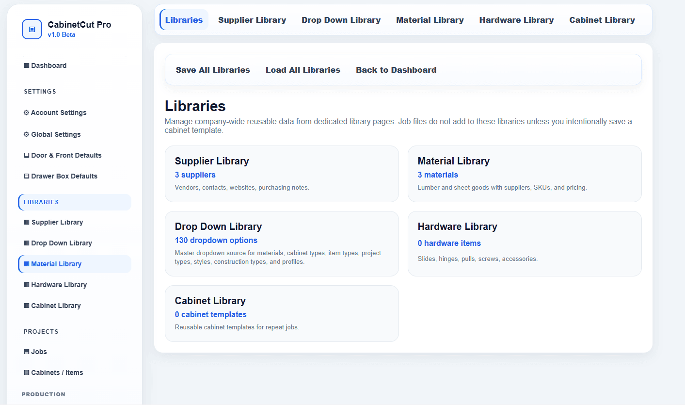Step 3 — Build Your Libraries